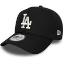 petten-gebogen-zwart-snapback-9forty-e-frame-mythical-icon-van-los-angeles-dodgers-mlb-van-new-era