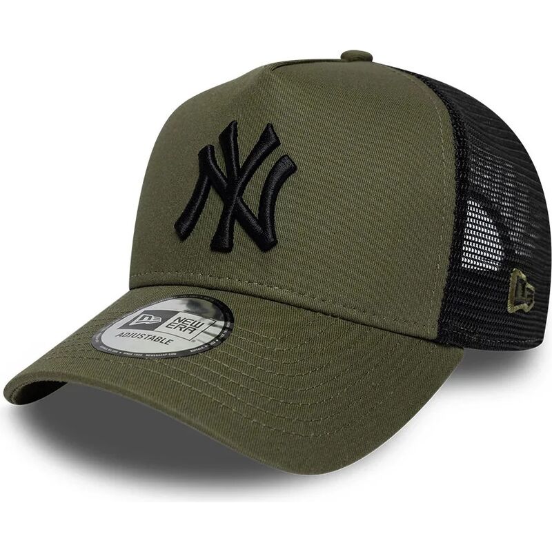 petten-gebogen-groen-snapback-a-frame-league-essential-van-new-york-yankees-mlb-van-new-era