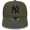 petten-gebogen-groen-snapback-a-frame-league-essential-van-new-york-yankees-mlb-van-new-era