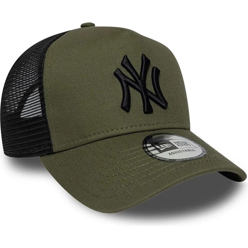 petten-gebogen-groen-snapback-a-frame-league-essential-van-new-york-yankees-mlb-van-new-era