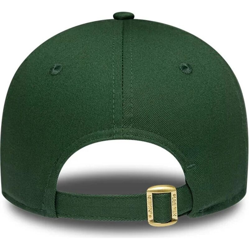 petten-gebogen-groen-verstelbaar-9forty-metallic-van-new-york-yankees-mlb-van-new-era