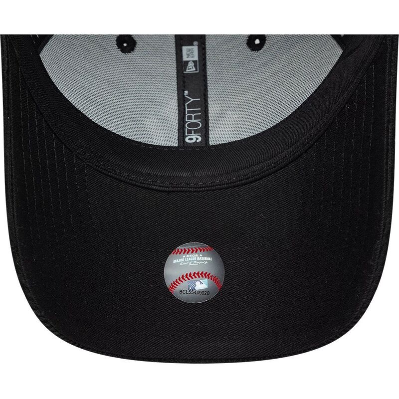 petten-gebogen-zwart-snapback-9forty-entry-cord-van-new-york-yankees-mlb-van-new-era petten-gebogen-zwart-snapback-9forty-entry-cord-van-new-york-yankees-mlb-van-new-era