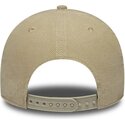 petten-gebogen-beige-snapback-9forty-entry-cord-van-new-york-yankees-mlb-van-new-era