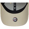 petten-gebogen-beige-snapback-9forty-entry-cord-van-new-york-yankees-mlb-van-new-era