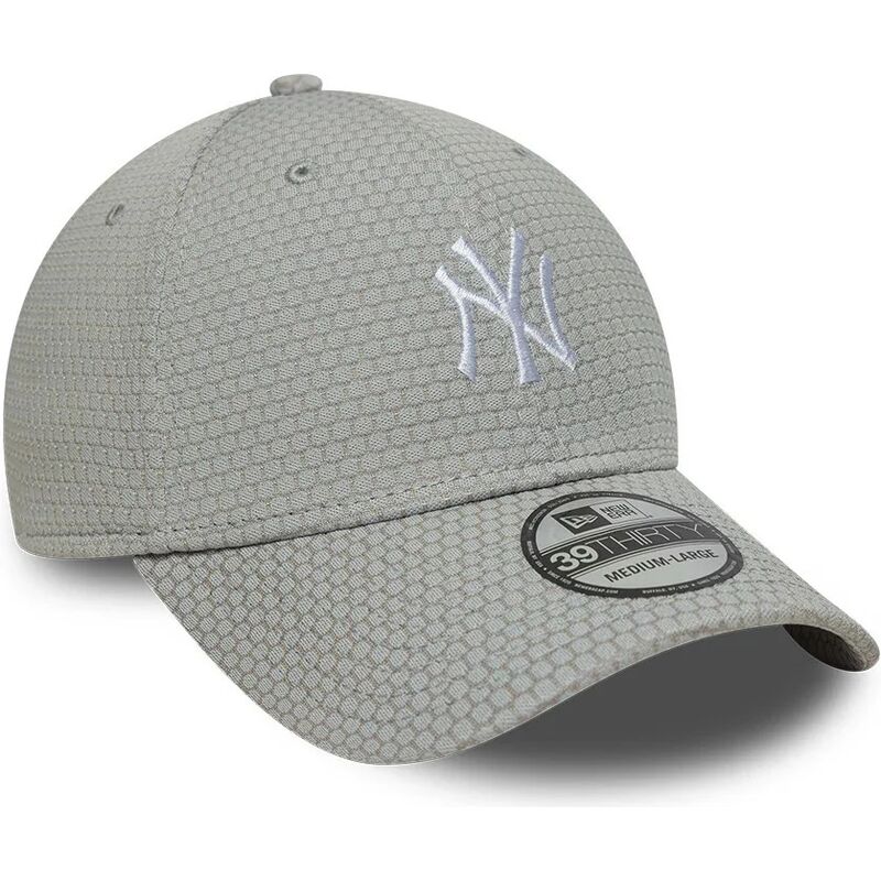 petten-gebogen-grijs-fitted-39thirty-stretch-mesh-van-new-york-yankees-mlb-van-new-era