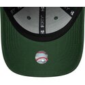 petten-gebogen-groen-verstelbaar-voor-kinderen-9forty-league-essential-van-los-angeles-dodgers-mlb-van-new-era