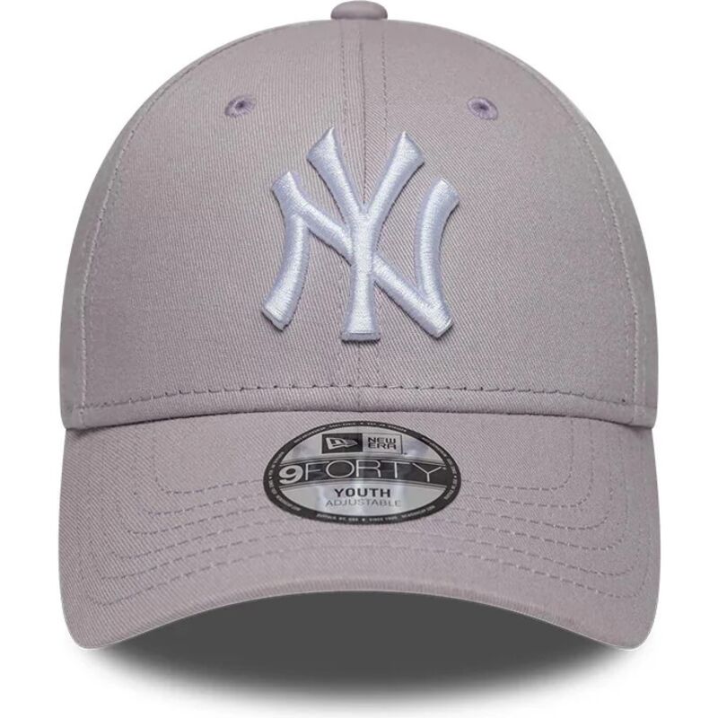 petten-gebogen-paars-verstelbaar-voor-kinderen-9forty-league-essential-van-new-york-yankees-mlb-van-new-era