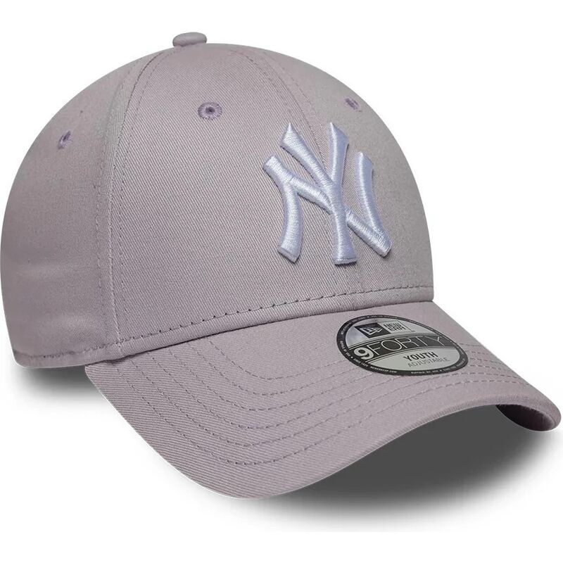 petten-gebogen-paars-verstelbaar-voor-kinderen-9forty-league-essential-van-new-york-yankees-mlb-van-new-era