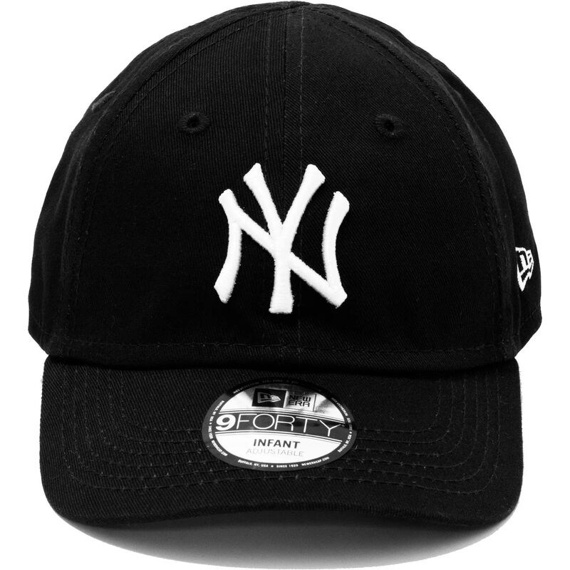 petten-gebogen-zwart-verstelbaar-voor-kinderen-9forty-league-essential-van-new-york-yankees-mlb-van-new-era