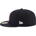 petten-plat-marineblauw-fitted-59fifty-ac-perf-van-boston-red-sox-mlb-van-new-era