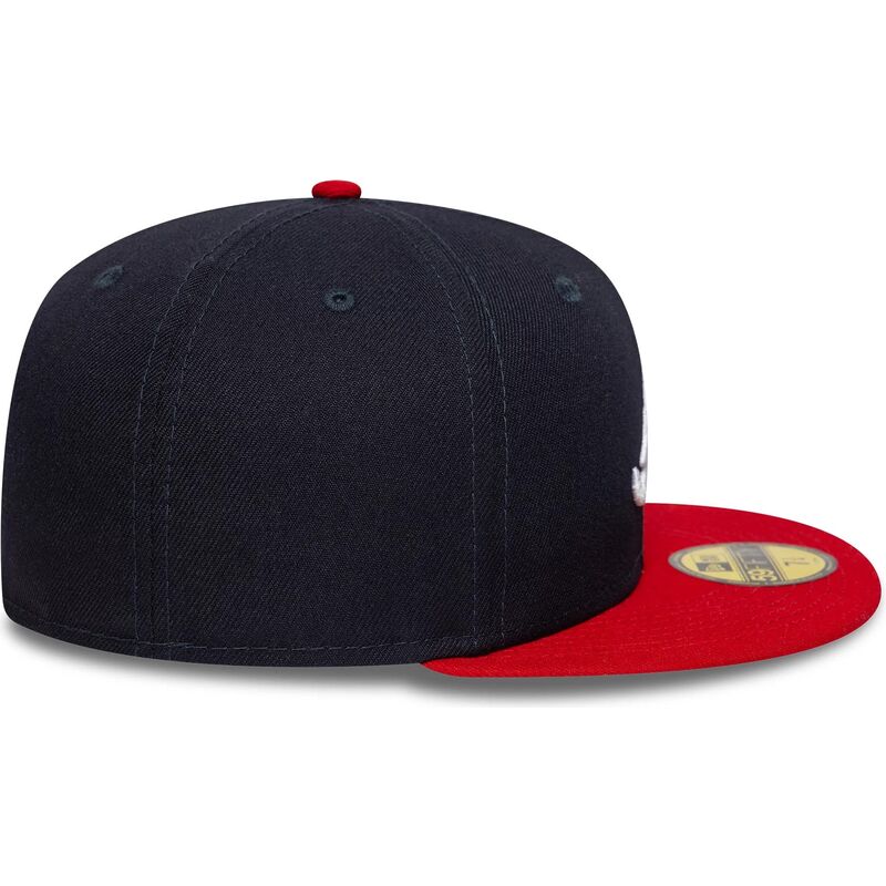 petten-plat-marineblauw-fitted-59fifty-ac-perf-van-atlanta-braves-mlb-van-new-era