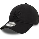 petten-gebogen-zwart-verstelbaar-9twenty-league-essential-van-new-york-yankees-mlb-van-new-era