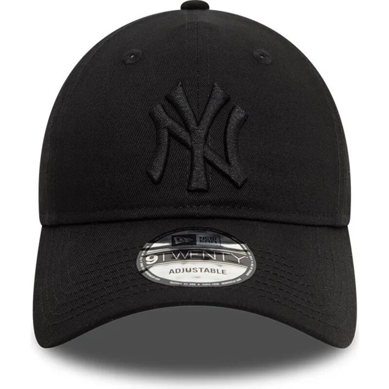 petten-gebogen-zwart-verstelbaar-9twenty-league-essential-van-new-york-yankees-mlb-van-new-era
