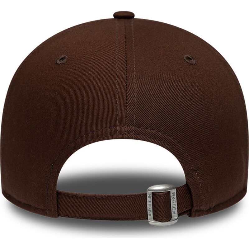 petten-gebogen-bruin-verstelbaar-9forty-league-essential-van-new-york-yankees-mlb-van-new-era
