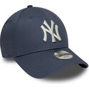 petten-gebogen-blauw-verstelbaar-voor-kinderen-9forty-league-essential-van-new-york-yankees-mlb-van-new-era