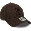 petten-gebogen-bruin-snapback-9forty-winter-van-new-york-yankees-mlb-van-new-era