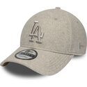petten-gebogen-beige-snapback-9forty-winter-van-los-angeles-dodgers-mlb-van-new-era