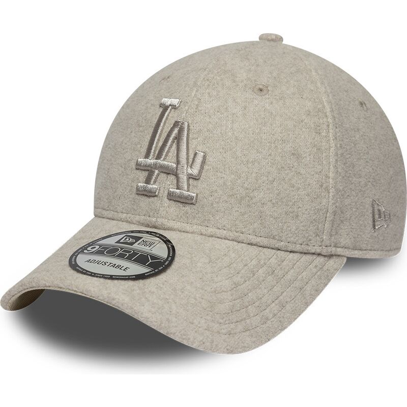 petten-gebogen-beige-snapback-9forty-winter-van-los-angeles-dodgers-mlb-van-new-era