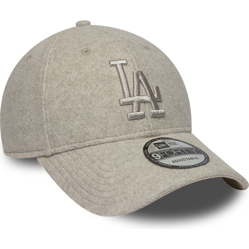 petten-gebogen-beige-snapback-9forty-winter-van-los-angeles-dodgers-mlb-van-new-era
