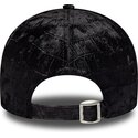 petten-gebogen-zwart-verstelbaar-9forty-pattern-velour-van-new-york-yankees-mlb-van-new-era