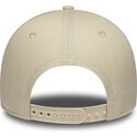 petten-gebogen-beige-snapback-9forty-rose-sequin-van-new-york-yankees-mlb-van-new-era