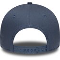 petten-gebogen-blauw-snapback-9forty-e-frame-league-essential-van-new-york-yankees-mlb-van-new-era