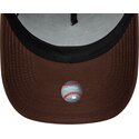 petten-gebogen-bruin-snapback-9forty-e-frame-team-outline-van-los-angeles-dodgers-mlb-van-new-era