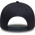 petten-gebogen-marineblauw-snapback-9forty-dorado-e-frame-metallic-outline-van-los-angeles-dodgers-mlb-van-new-era