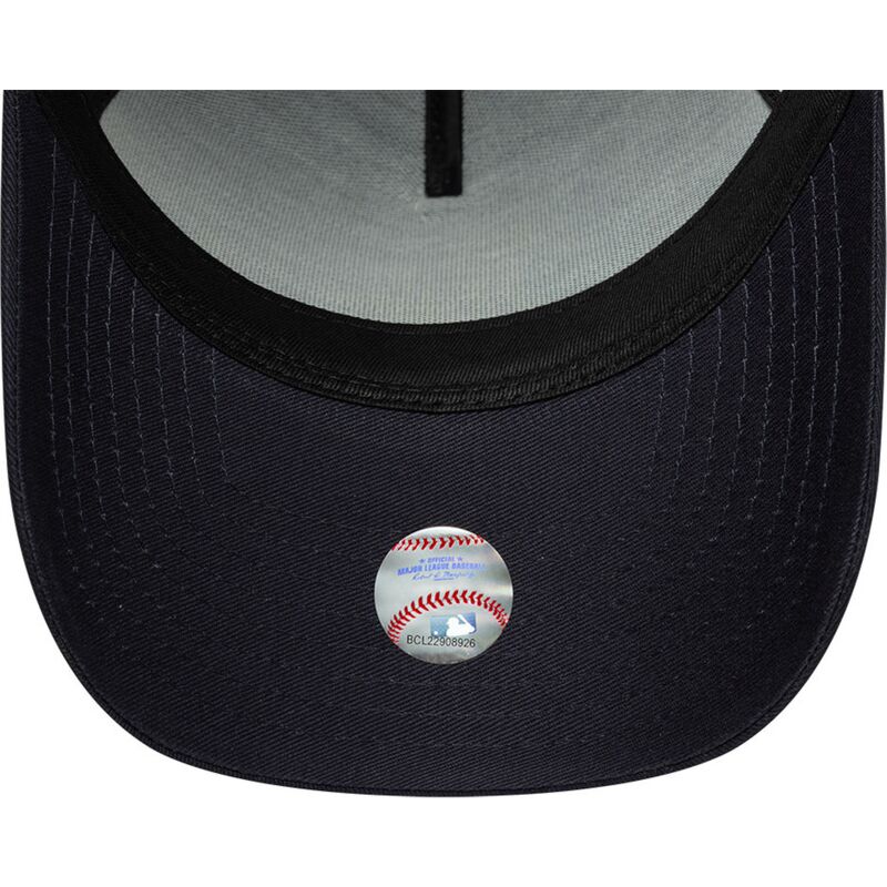 petten-gebogen-marineblauw-snapback-9forty-dorado-e-frame-metallic-outline-van-los-angeles-dodgers-mlb-van-new-era