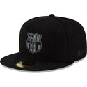 petten-gebogen-zwart-snapback-59fifty-van-fc-barcelona-laliga-van-new-era