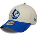 petten-gebogen-beige-verstelbaar-9forty-contrast-visor-vespa-piaggio-van-new-era