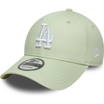 Petten gebogen groen verstelbaar 9FORTY League Ess 9FORTY League Essential van Los Angeles Dodgers MLB van New Era