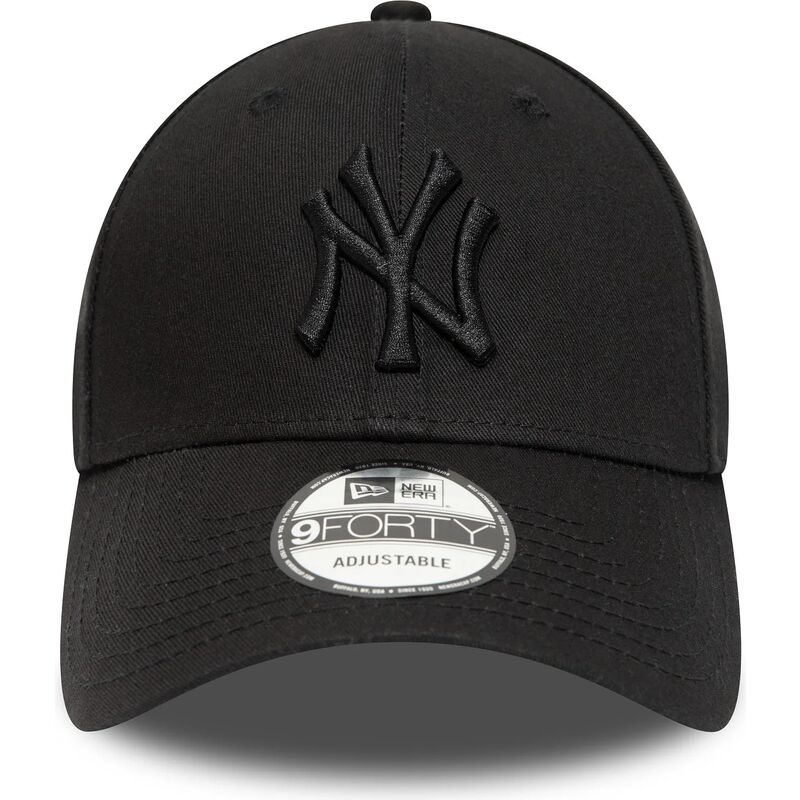 petten-gebogen-zwart-verstelbaar-9forty-league-essential-van-new-york-yankees-mlb-van-new-era petten-gebogen-zwart-verstelbaar-9forty-league-essential-van-new-york-yankees-mlb-van-new-era