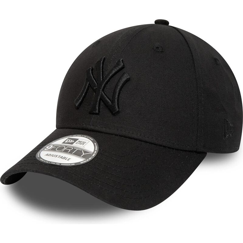 petten-gebogen-zwart-verstelbaar-9forty-league-essential-van-new-york-yankees-mlb-van-new-era petten-gebogen-zwart-verstelbaar-9forty-league-essential-van-new-york-yankees-mlb-van-new-era