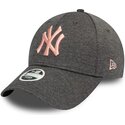petten-gebogen-grijs-verstelbaar-rosa-9forty-tech-jersey-van-new-york-yankees-mlb-van-new-era
