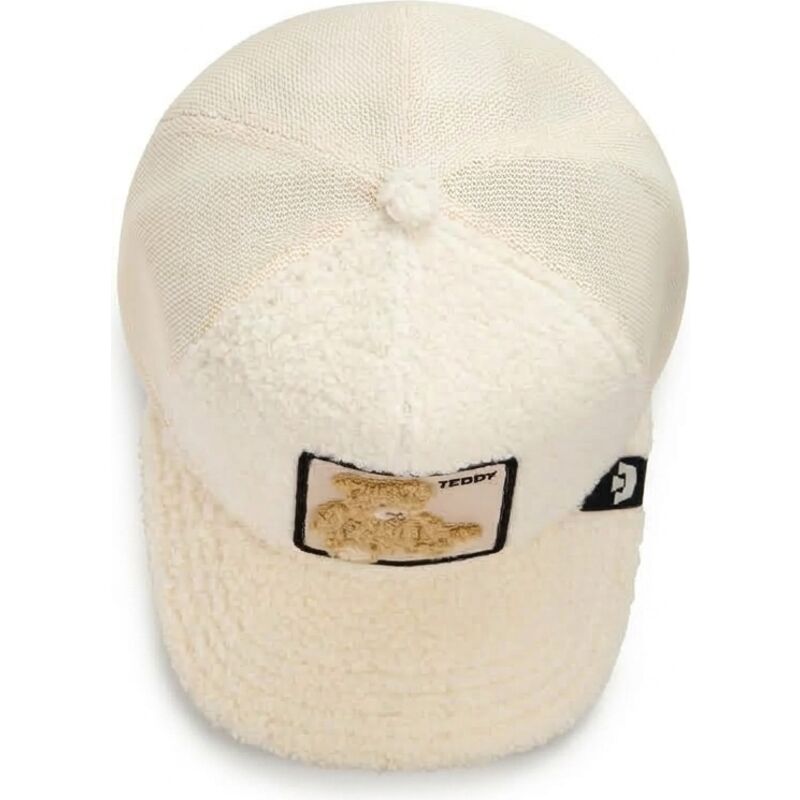 petten-gebogen-beige-snapback-van-teddy-double-stuffed-the-farm-goorin-bros petten-gebogen-beige-snapback-van-teddy-double-stuffed-the-farm-goorin-bros