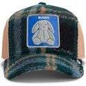 petten-gebogen-groen-snapback-van-bunny-double-stuffed-the-farm-goorin-bros
