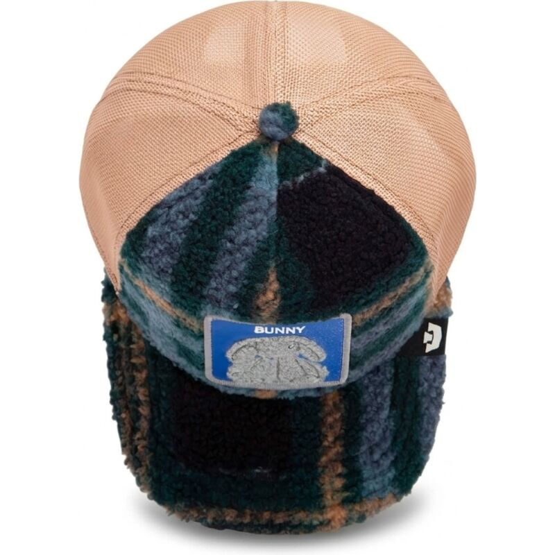 petten-gebogen-groen-snapback-van-bunny-double-stuffed-the-farm-goorin-bros
