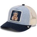 petten-gebogen-marineblauw-snapback-voor-kinderen-van-cuddly-original-recipe-the-farm-goorin-bros