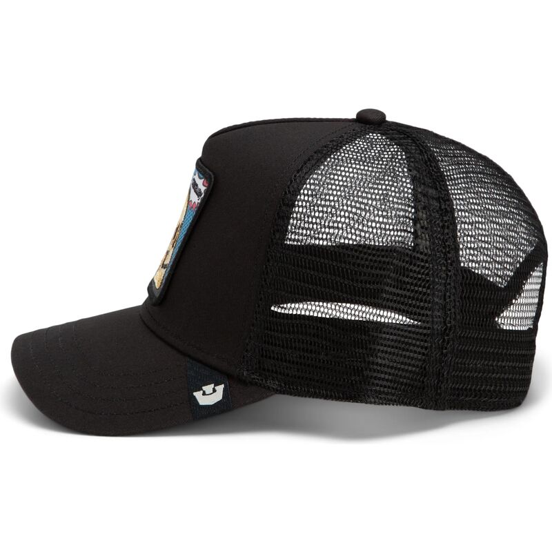 petten-gebogen-zwart-snapback-cancelled-skull-pop-art-strikes-back-the-farm-goorin-bros