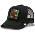 petten-gebogen-zwart-snapback-freedom-eagle-pop-art-strikes-back-the-farm-goorin-bros
