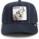petten-gebogen-marineblauw-snapback-pinstripe-lone-wolf-playmakers-the-farm-goorin-bros