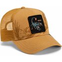 petten-gebogen-bruin-snapback-scorpion-badlands-deadly-the-farm-goorin-bros