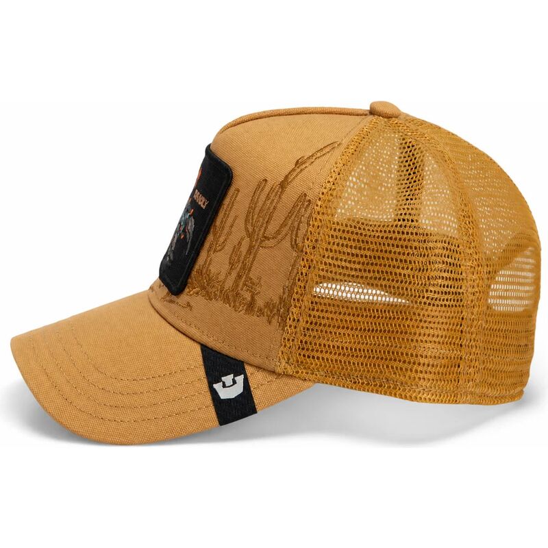 petten-gebogen-bruin-snapback-scorpion-badlands-deadly-the-farm-goorin-bros