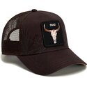 petten-gebogen-bruin-snapback-skull-badlands-dead-the-farm-goorin-bros