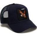 petten-gebogen-marineblauw-snapback-eagle-badlands-freedom-the-farm-goorin-bros