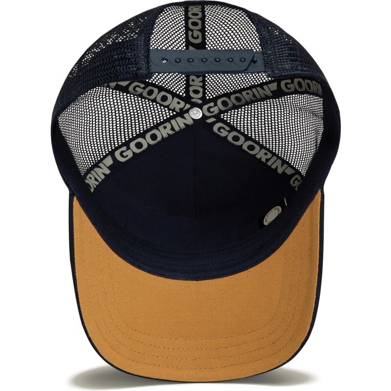 petten-gebogen-marineblauw-snapback-eagle-badlands-freedom-the-farm-goorin-bros