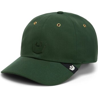 Petten gebogen groen verstelbaar Wordmark Castle Marquee Papa The Farm Goorin Bros.