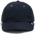 petten-gebogen-marineblauw-verstelbaar-wordmark-castle-marquee-papa-the-farm-goorin-bros