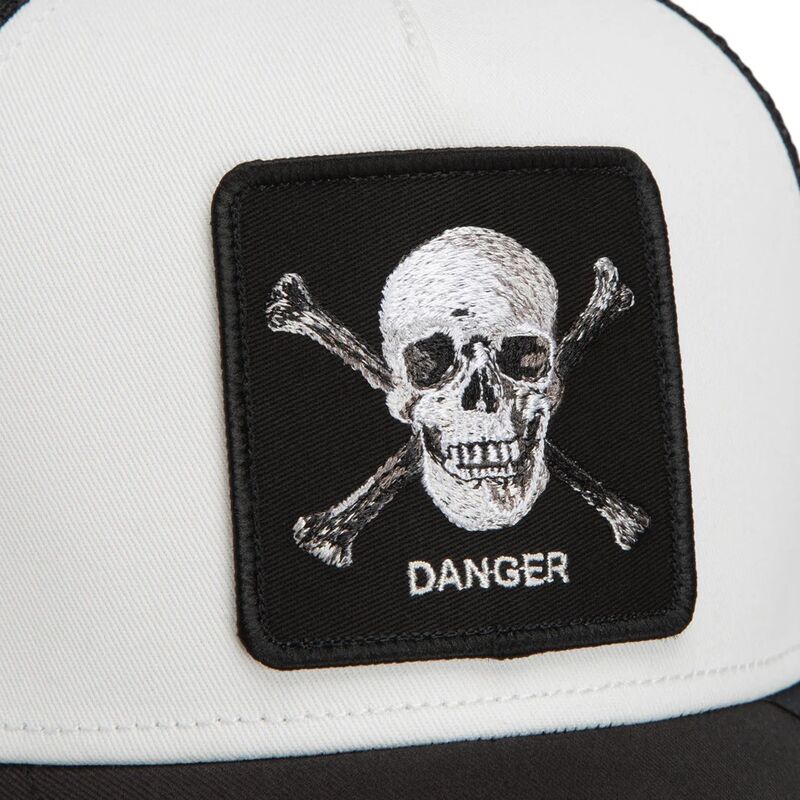 petten-gebogen-zwart-snapback-danger-skull-and-crossbones-original-recipe-the-farm-goorin-bros petten-gebogen-zwart-snapback-danger-skull-and-crossbones-original-recipe-the-farm-goorin-bros